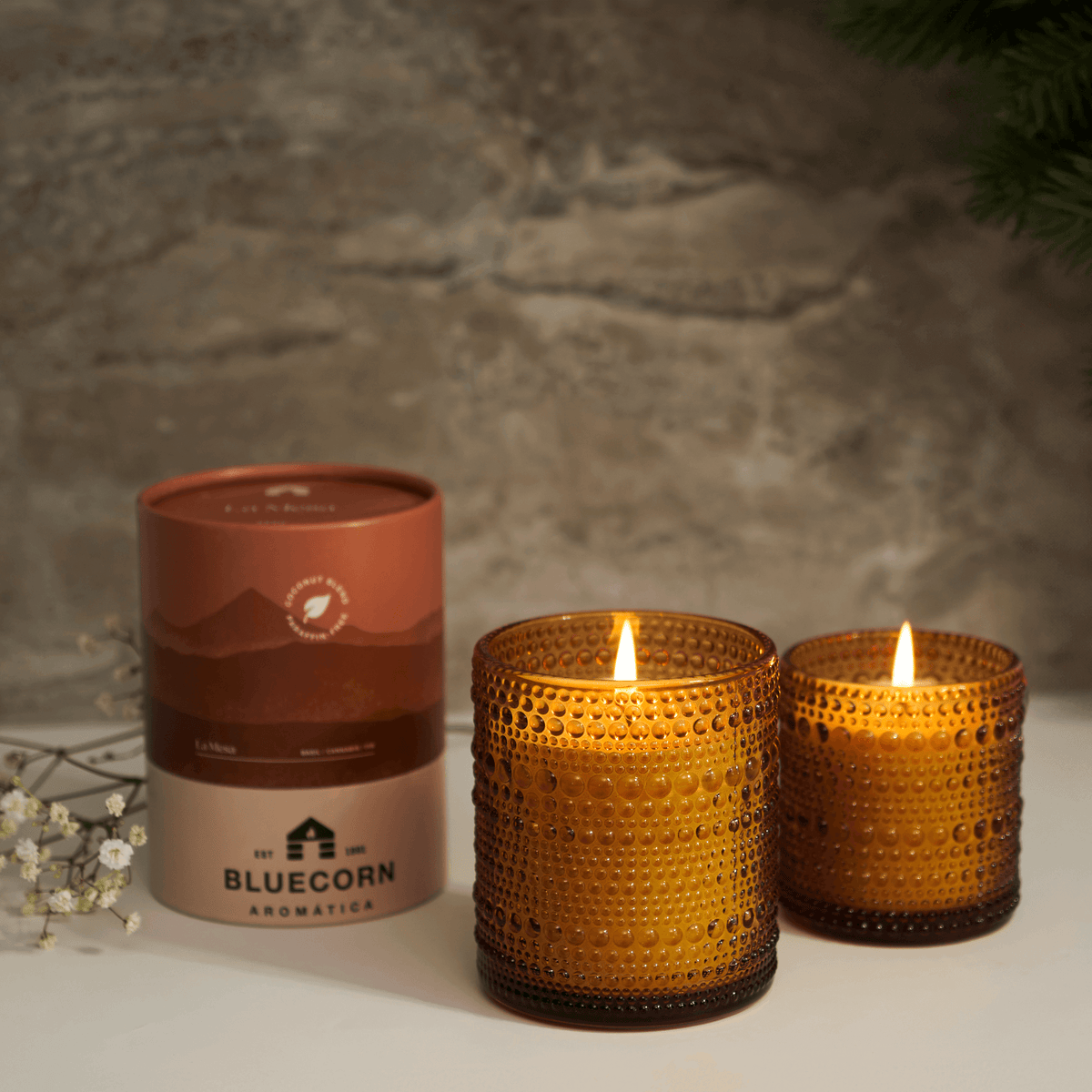 Aromática - Coconut Wax Scented Candles - Bluecorn Candles