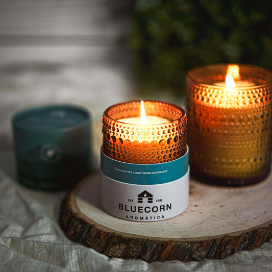 The Woodsy - Coconut Wax Scented Candles - Bluecorn Candles