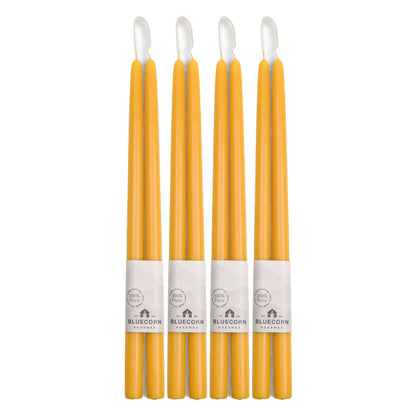 tall beeswax candles bluecorn beeswax taper candles