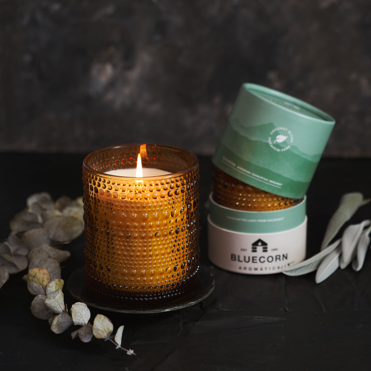 sage scented candle made from coconut wax bluecorn perfect fall scented candle