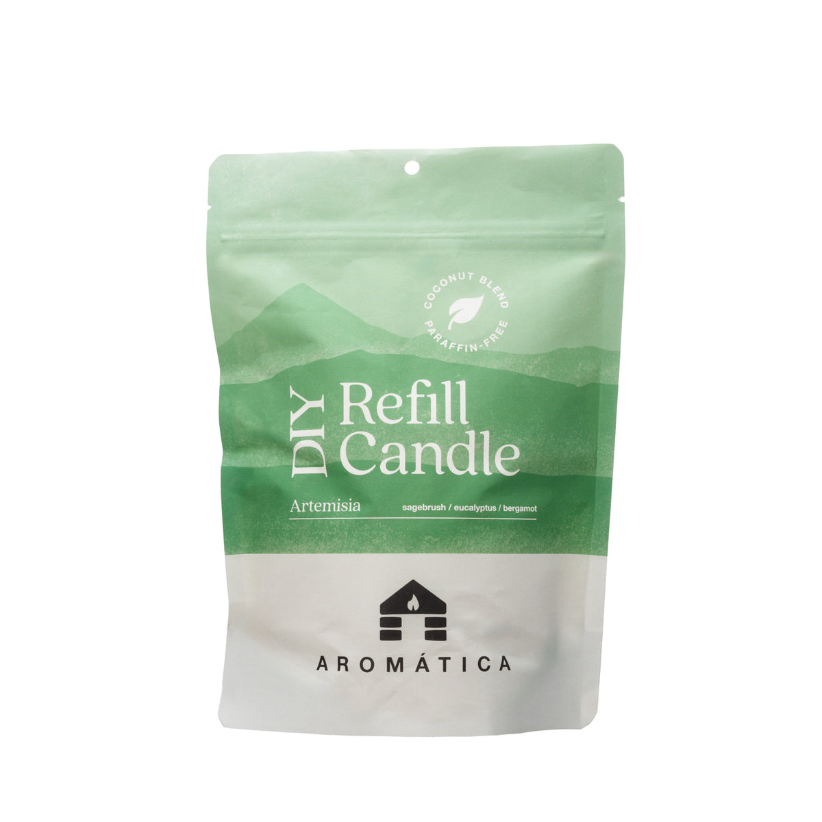 artemisa sage scented candle refill  bluecorn aromática