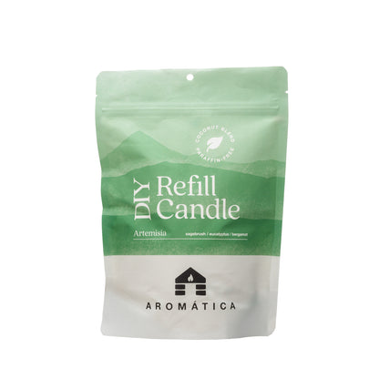 artemisa sage scented candle refill  bluecorn aromática