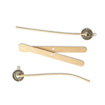 bluecorn candle refill  kit wicks and centering stick for perfect candles