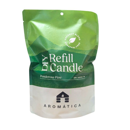 Ponderosa Pine scented candle refill bluecorn aromática
