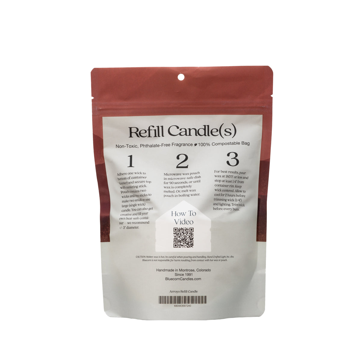 How to refill a candle jar with the Arroyo Aromática refill kit