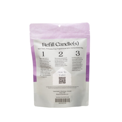 How to refill a candle jar with the Mountain Lilac Aromática refill kit