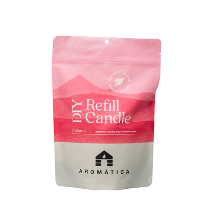 paloma grapefruit scented candle refill  bluecorn aromática