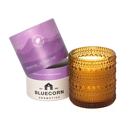 lilac scented candle bluecorn