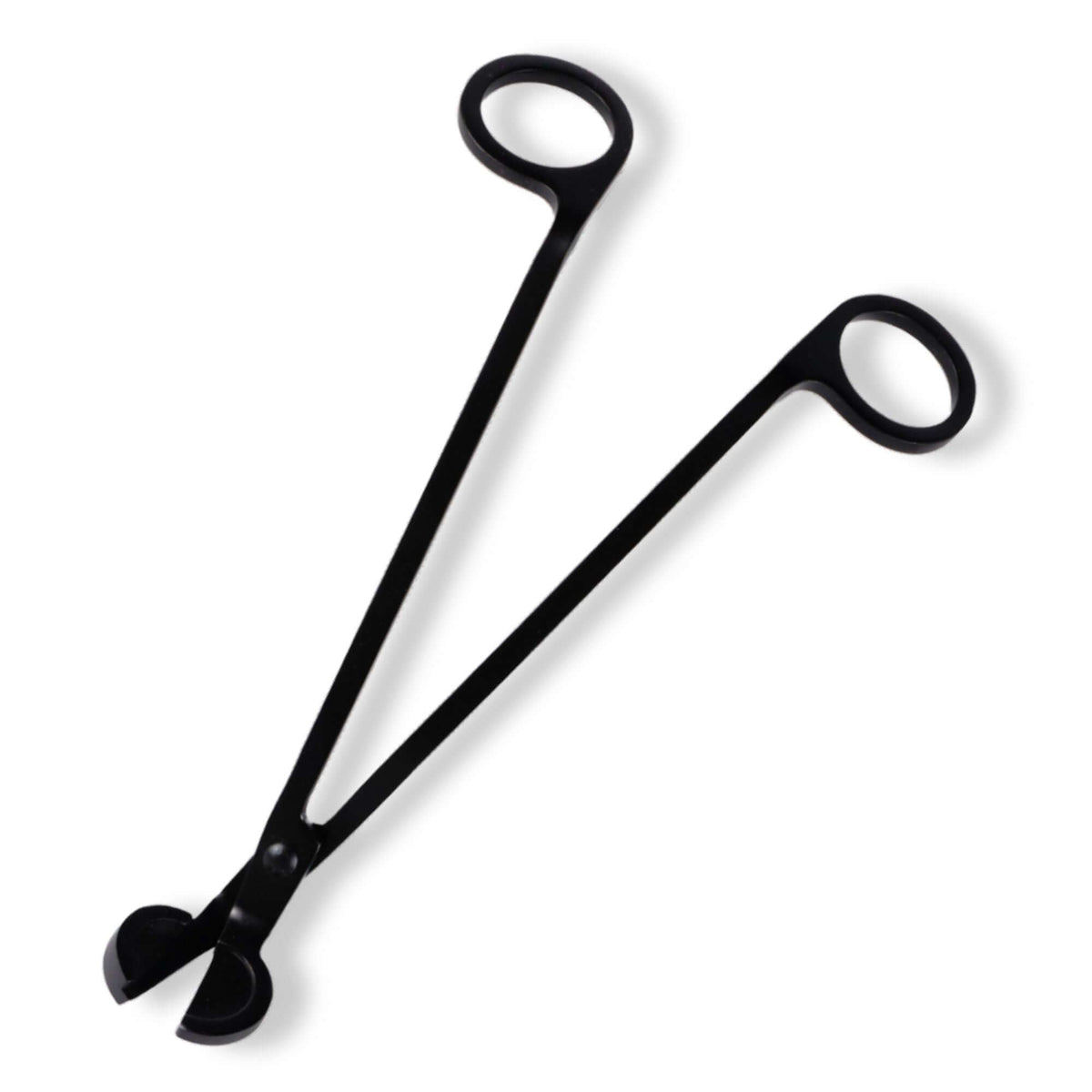 Candle wick trimmer used to neatly trim candle wicks for a cleaner, more even burn.