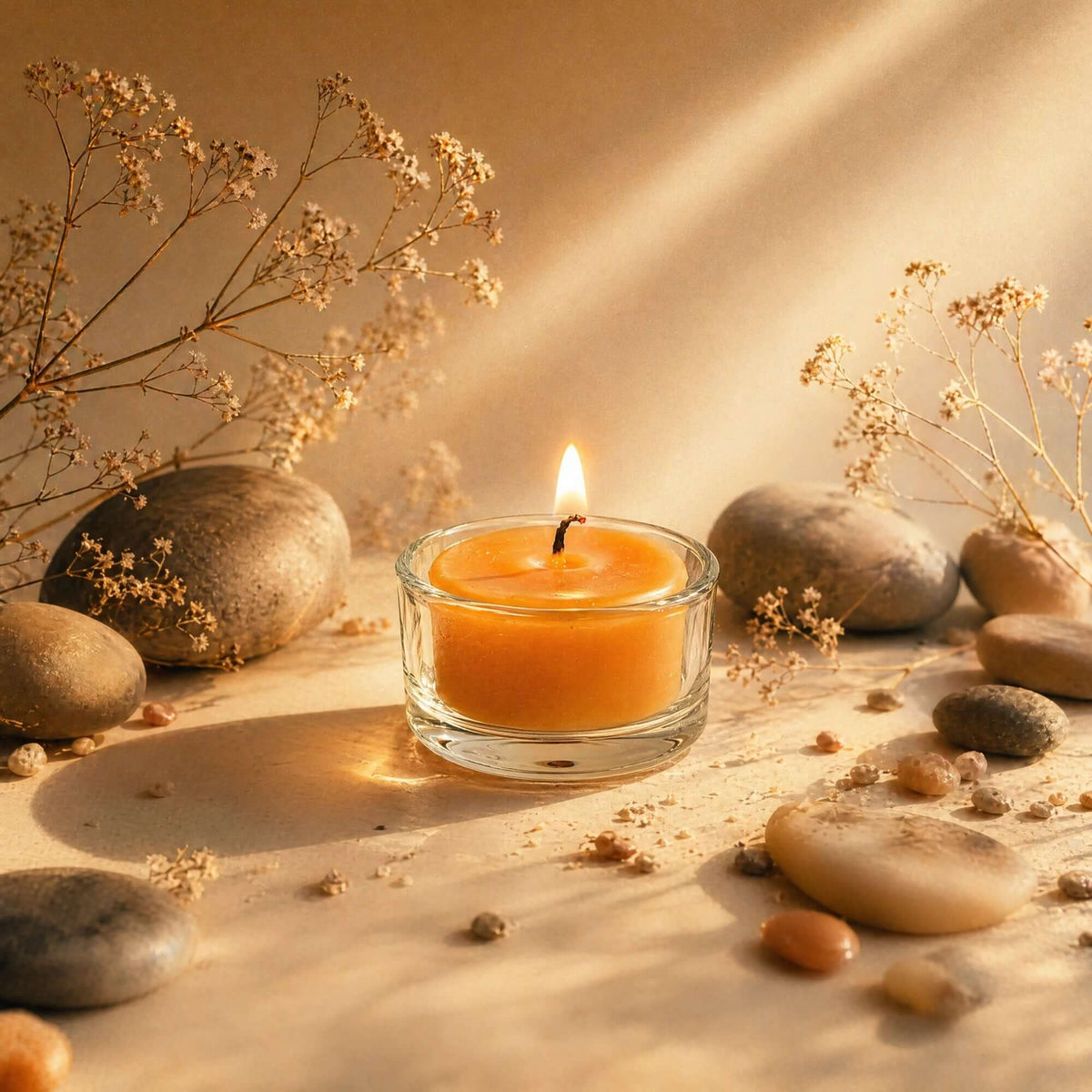 refill candle in holder