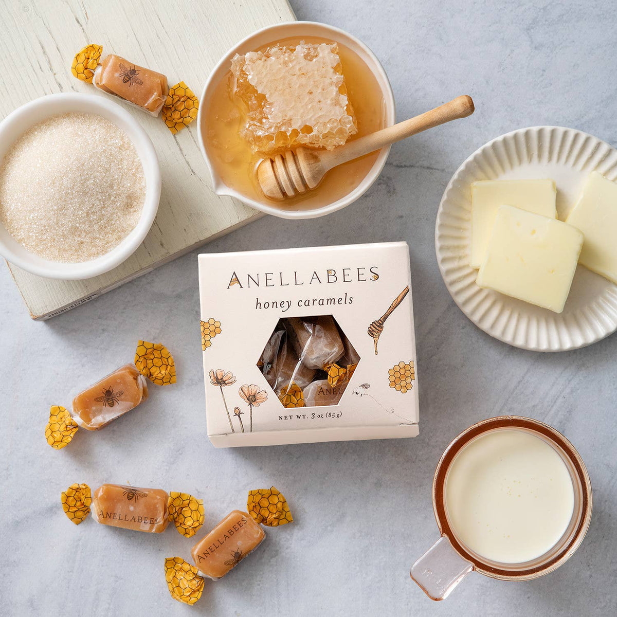 Hand Crafted Honey Caramels