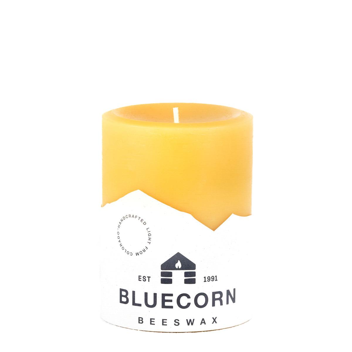 Pure Beeswax Pillar candle gift set - Bluecorn Candles
